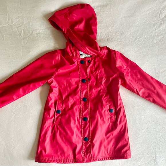 Jackets & Coats Girls Hatley Red Rain Coat Size 7 Poshmark